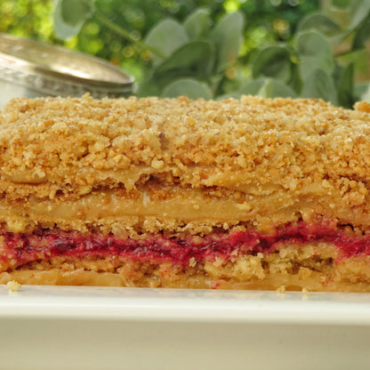 Brazo Crocante Frambuesa (6 a 8 porciones)