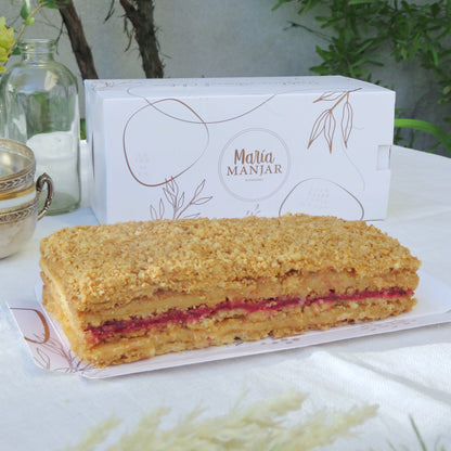 Brazo Crocante Frambuesa (6 a 8 porciones)